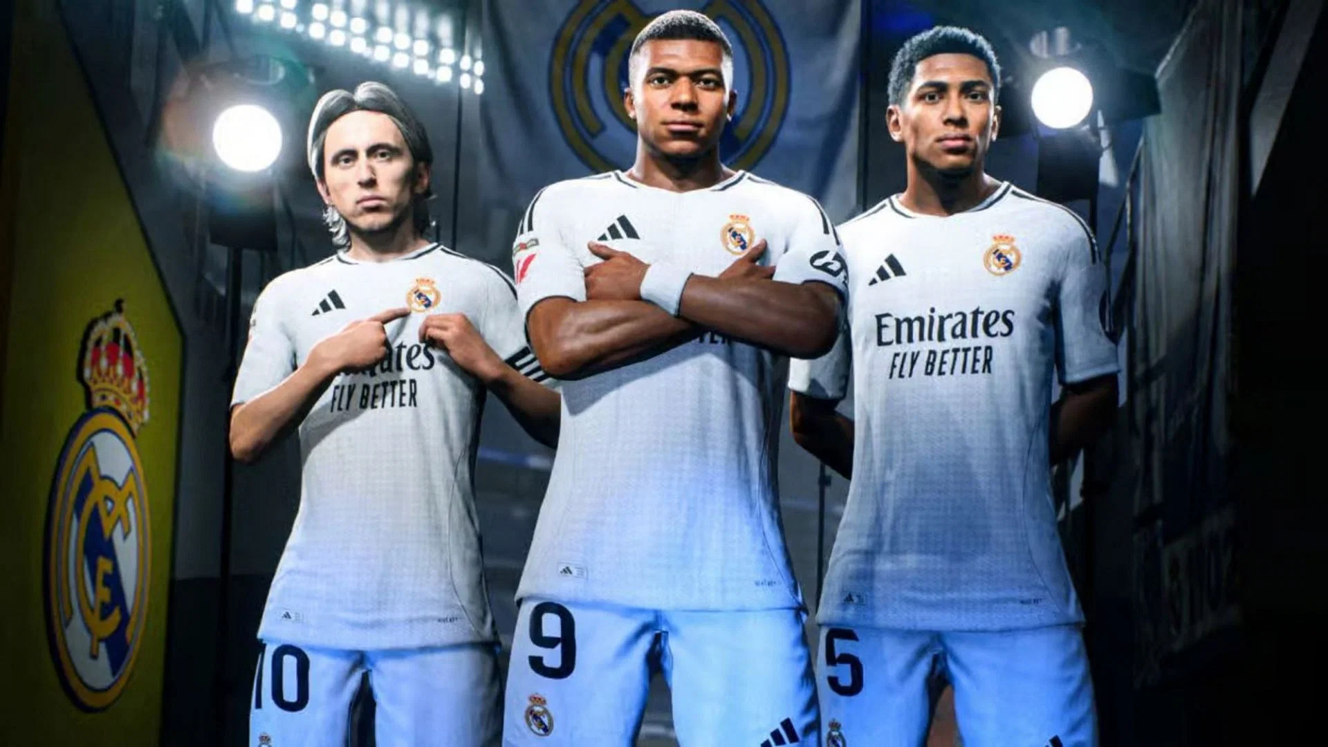 Real Madrid squad in EA FC 25