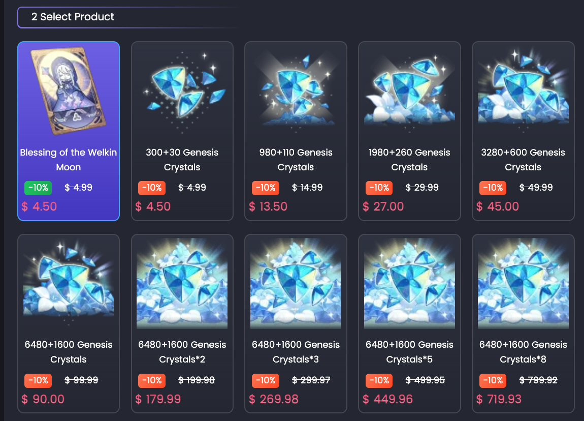 Genesis Crystals Purchase Guide