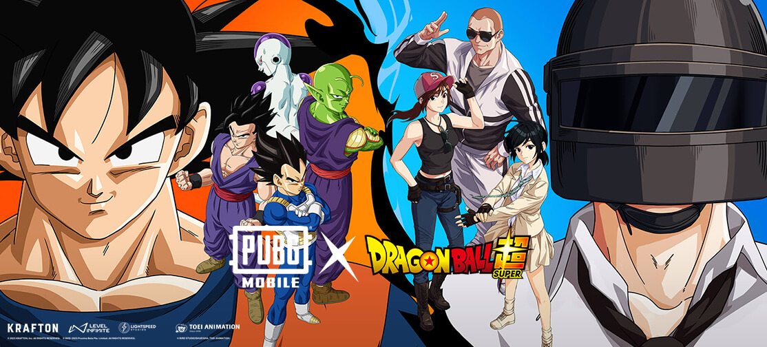 Legendary Fusion Awaits: PUBG MOBILE and Dragon Ball Super Unite!