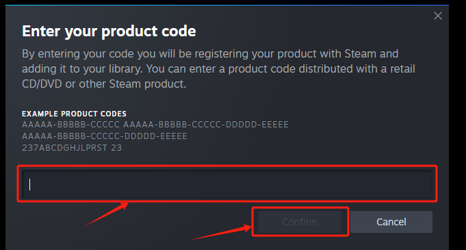 Redeem Interface Step 3