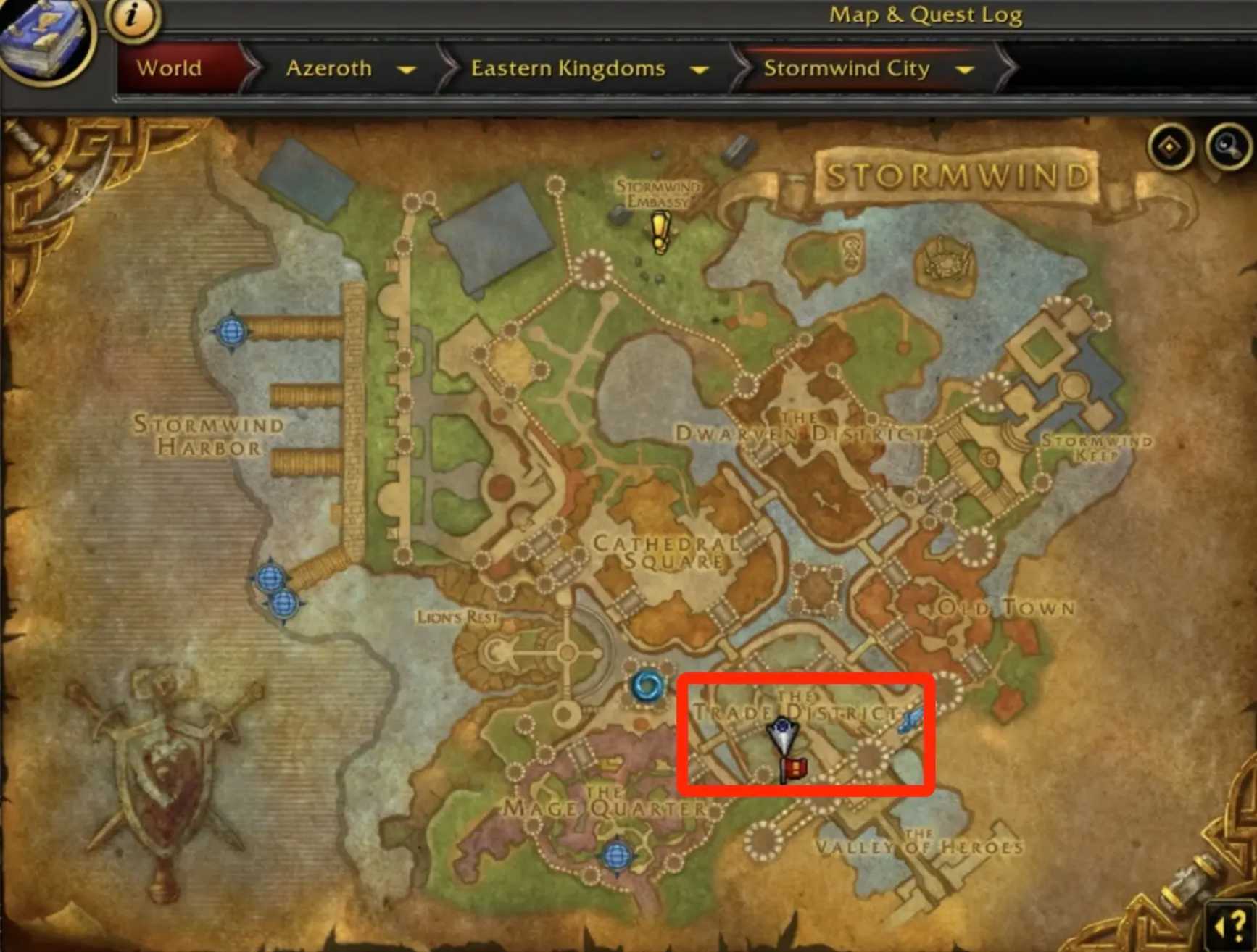 Alliance transaction location